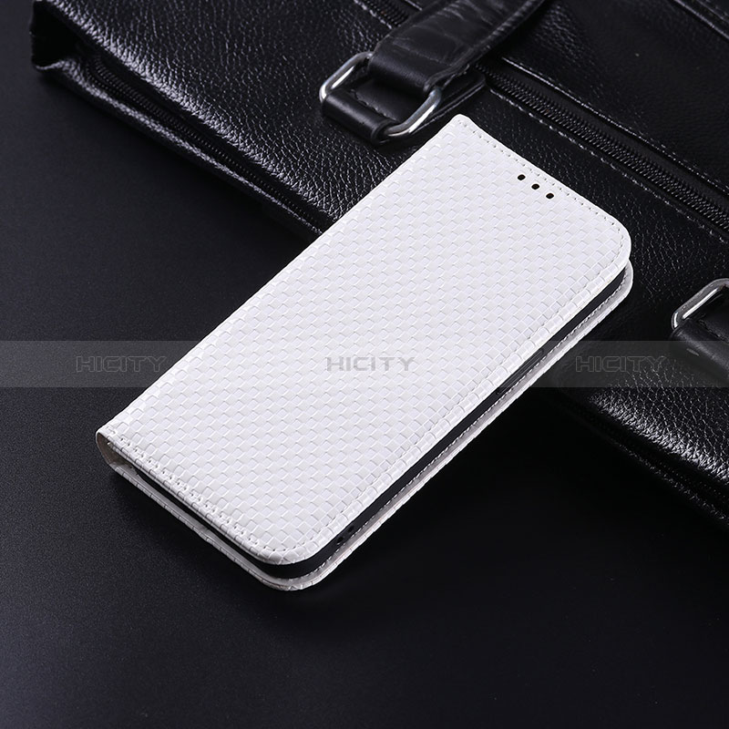 Handytasche Stand Schutzhülle Flip Leder Hülle C04X für Xiaomi POCO C3 Weiß