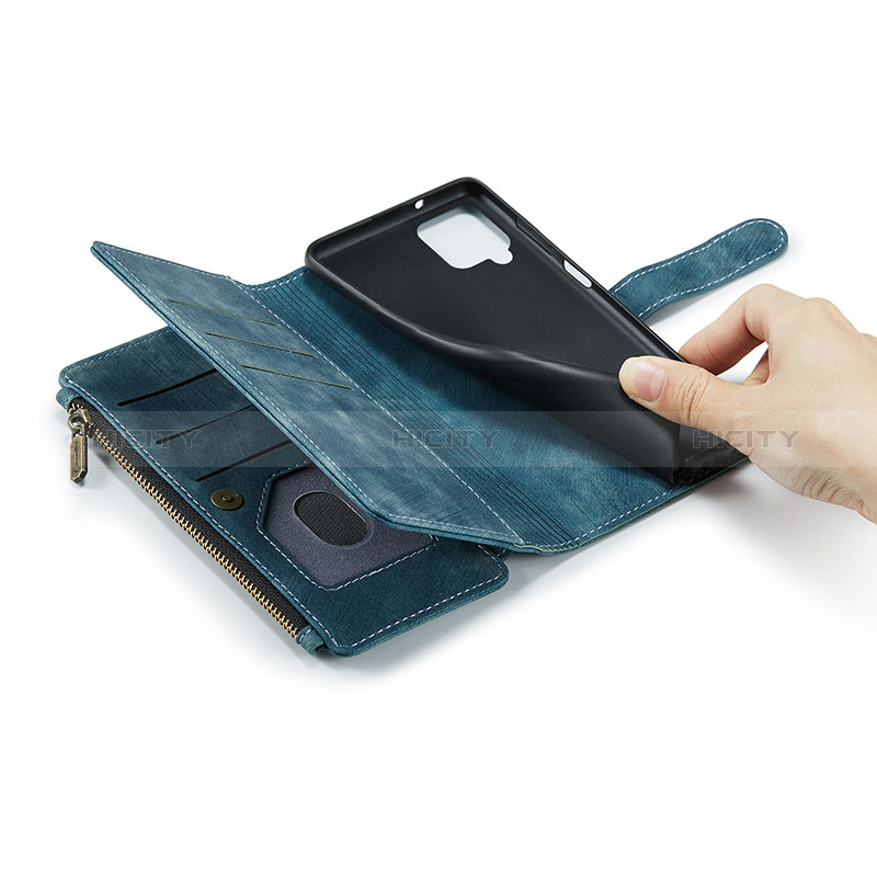 Handytasche Stand Schutzhülle Flip Leder Hülle C05S für Samsung Galaxy A12 5G