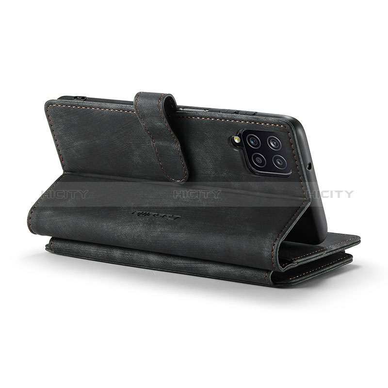 Handytasche Stand Schutzhülle Flip Leder Hülle C05S für Samsung Galaxy A12 5G groß