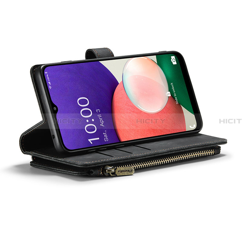 Handytasche Stand Schutzhülle Flip Leder Hülle C05S für Samsung Galaxy A22 5G groß