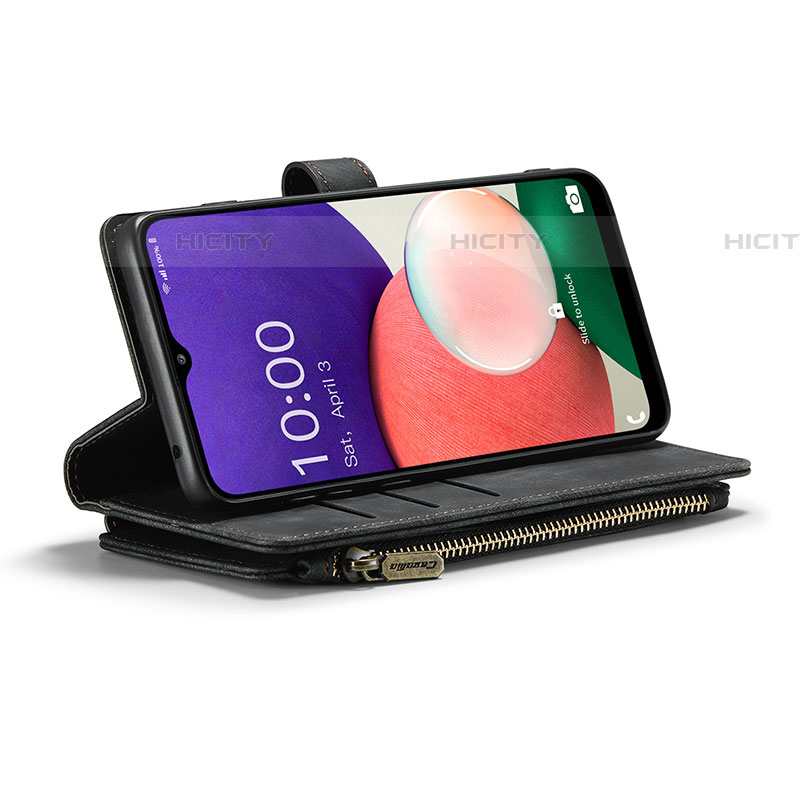 Handytasche Stand Schutzhülle Flip Leder Hülle C05S für Samsung Galaxy F42 5G groß