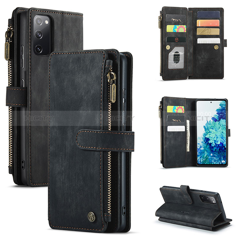 Handytasche Stand Schutzhülle Flip Leder Hülle C05S für Samsung Galaxy S20 FE 4G