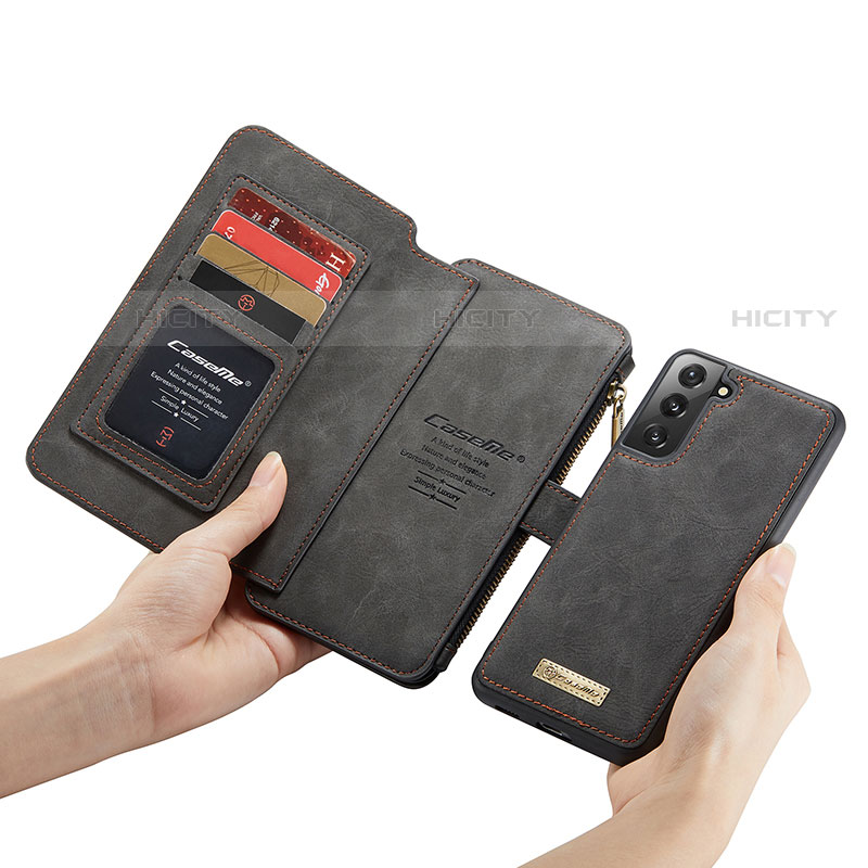 Handytasche Stand Schutzhülle Flip Leder Hülle C05S für Samsung Galaxy S21 Plus 5G