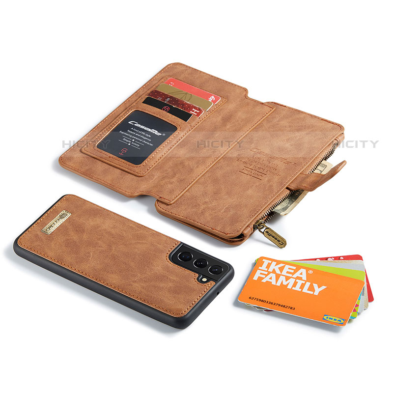 Handytasche Stand Schutzhülle Flip Leder Hülle C05S für Samsung Galaxy S21 Plus 5G