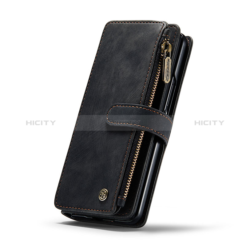 Handytasche Stand Schutzhülle Flip Leder Hülle C05S für Samsung Galaxy Z Fold3 5G groß