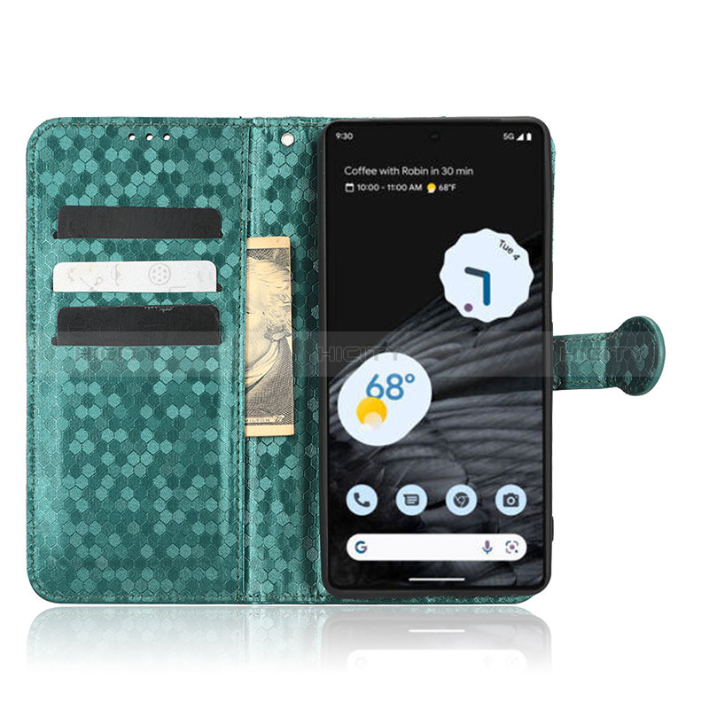 Handytasche Stand Schutzhülle Flip Leder Hülle C05X für Google Pixel 7 Pro 5G groß