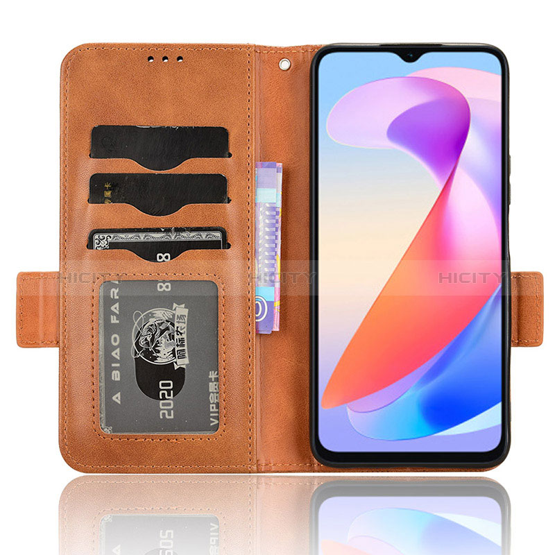 Handytasche Stand Schutzhülle Flip Leder Hülle C05X für Huawei Honor X6a groß