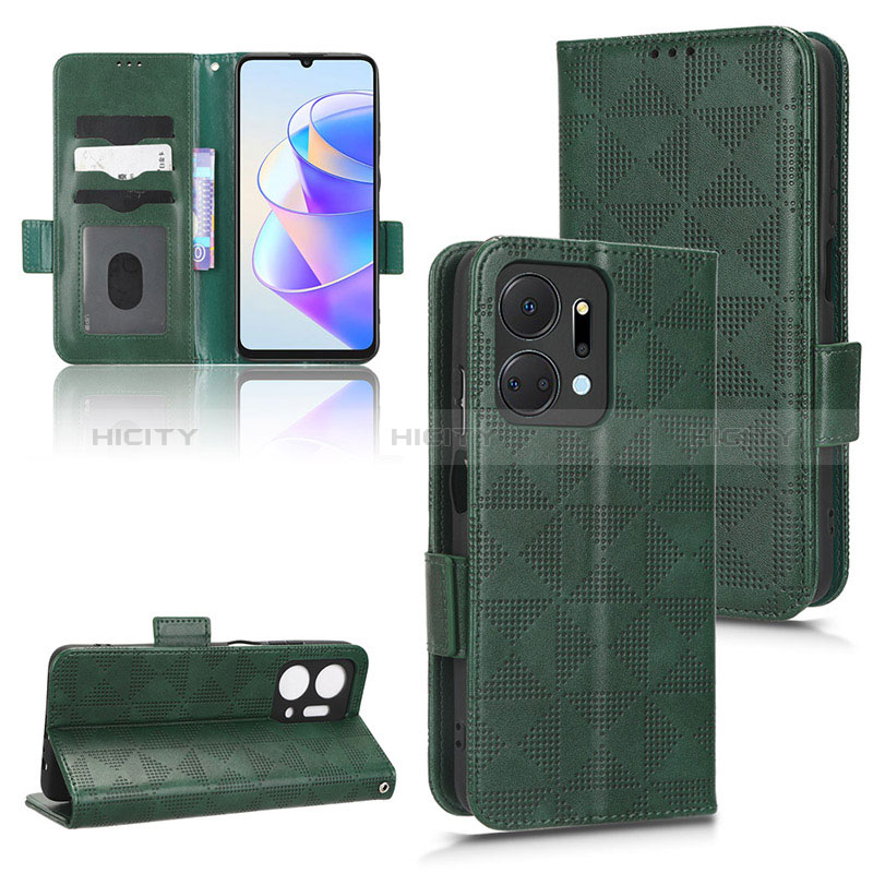 Handytasche Stand Schutzhülle Flip Leder Hülle C05X für Huawei Honor X7a