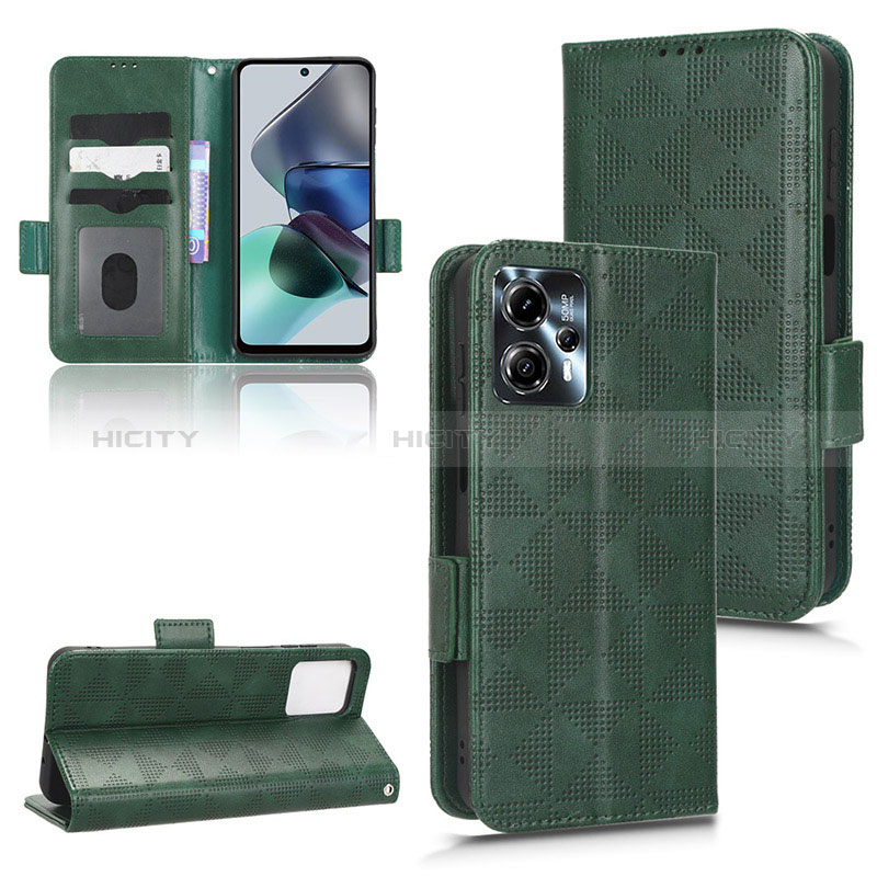 Handytasche Stand Schutzhülle Flip Leder Hülle C05X für Motorola Moto G13 groß