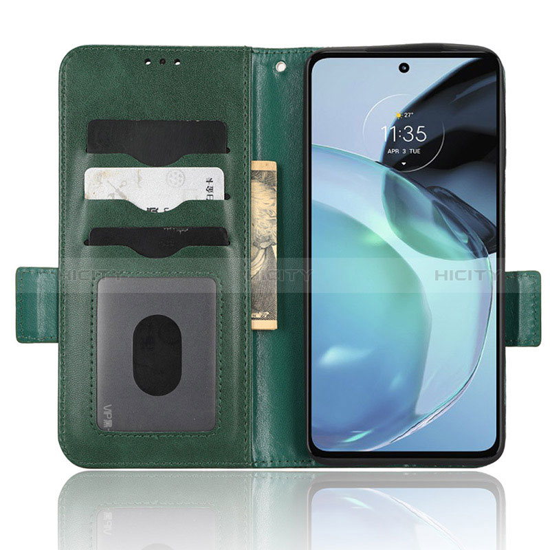 Handytasche Stand Schutzhülle Flip Leder Hülle C05X für Motorola Moto G72