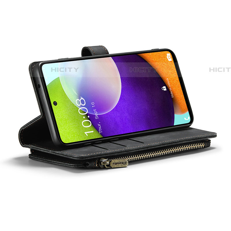 Handytasche Stand Schutzhülle Flip Leder Hülle C06S für Samsung Galaxy A52 4G