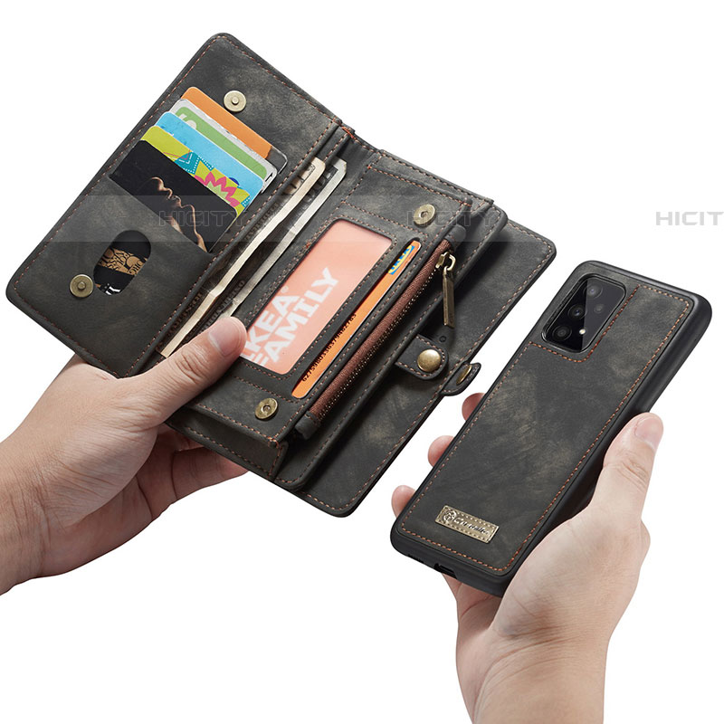 Handytasche Stand Schutzhülle Flip Leder Hülle C06S für Samsung Galaxy A53 5G groß