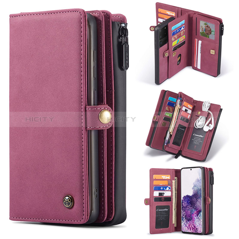 Handytasche Stand Schutzhülle Flip Leder Hülle C06S für Samsung Galaxy S20 Ultra