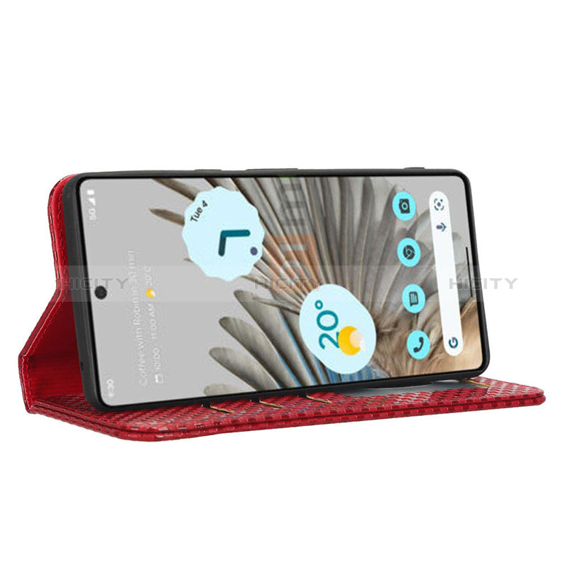 Handytasche Stand Schutzhülle Flip Leder Hülle C06X für Google Pixel 7 5G