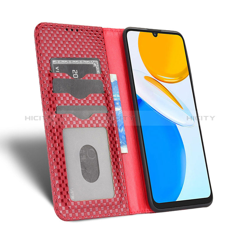 Handytasche Stand Schutzhülle Flip Leder Hülle C06X für Huawei Honor X7