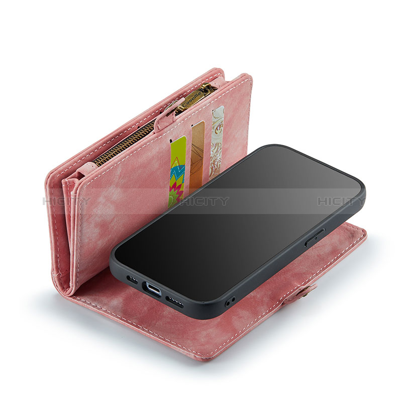 Handytasche Stand Schutzhülle Flip Leder Hülle C07S für Apple iPhone 13 Pro