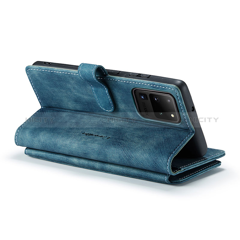 Handytasche Stand Schutzhülle Flip Leder Hülle C07S für Samsung Galaxy S20 Ultra 5G