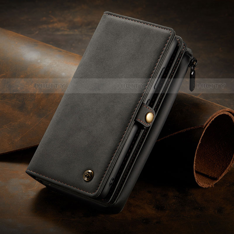 Handytasche Stand Schutzhülle Flip Leder Hülle C09S für Samsung Galaxy S21 FE 5G groß