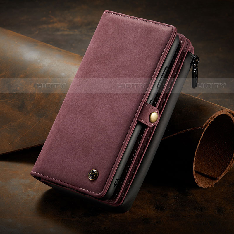 Handytasche Stand Schutzhülle Flip Leder Hülle C09S für Samsung Galaxy S21 FE 5G groß