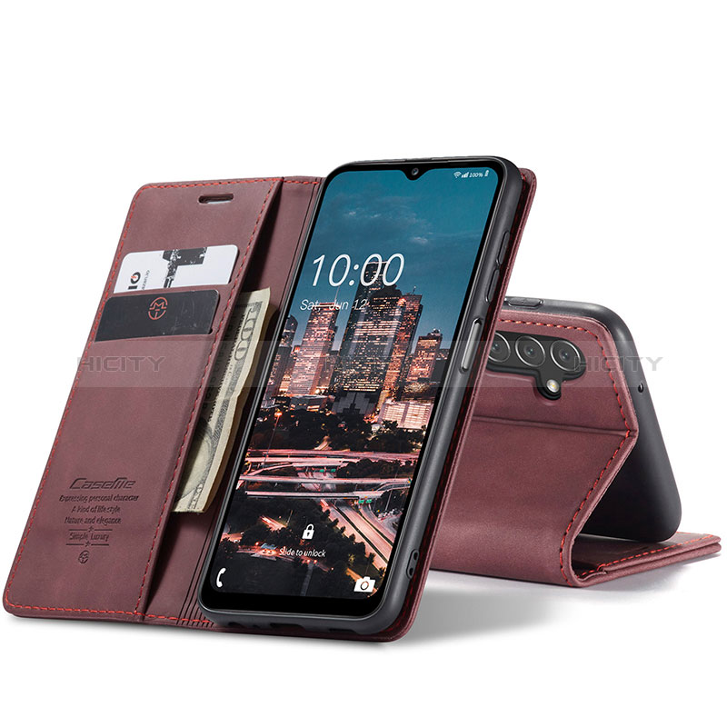 Handytasche Stand Schutzhülle Flip Leder Hülle C10S für Samsung Galaxy A04s