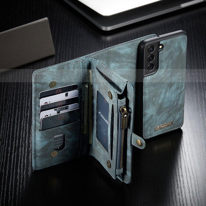 Handytasche Stand Schutzhülle Flip Leder Hülle C11S für Samsung Galaxy S21 Plus 5G