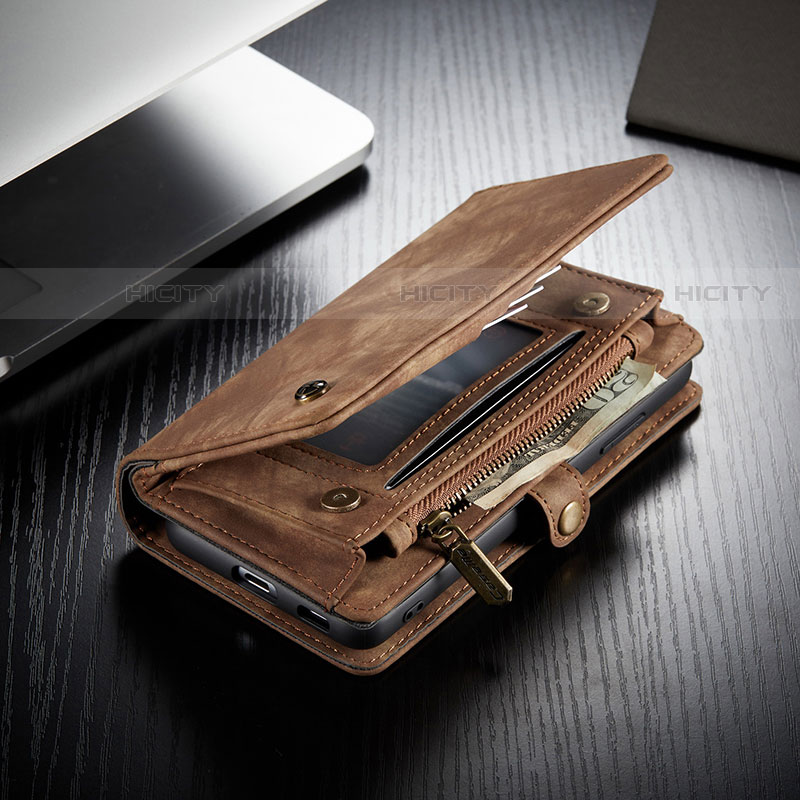 Handytasche Stand Schutzhülle Flip Leder Hülle C11S für Samsung Galaxy S23 5G groß