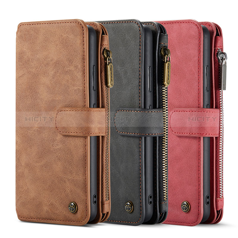 Handytasche Stand Schutzhülle Flip Leder Hülle C12S für Samsung Galaxy S25 5G