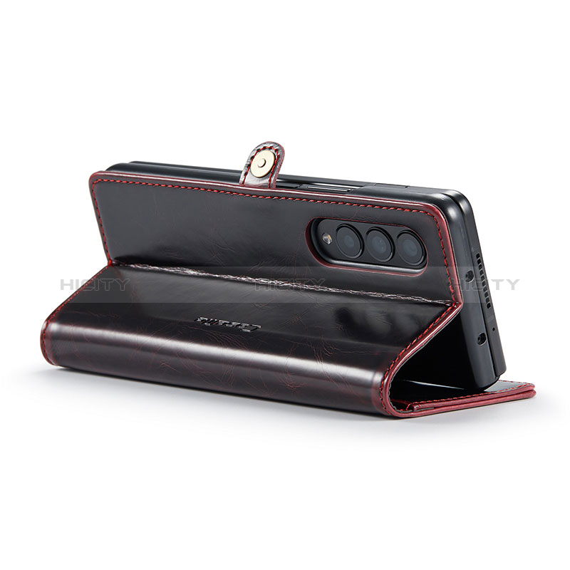 Handytasche Stand Schutzhülle Flip Leder Hülle CS2 für Samsung Galaxy Z Fold3 5G