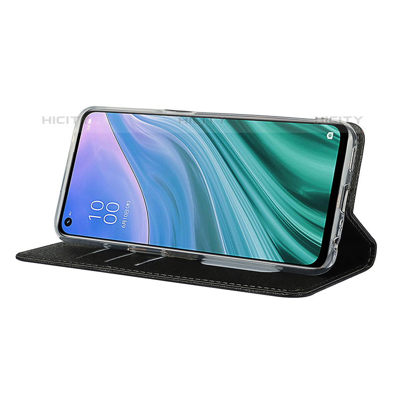 Handytasche Stand Schutzhülle Flip Leder Hülle D01T für OnePlus Nord N200 5G