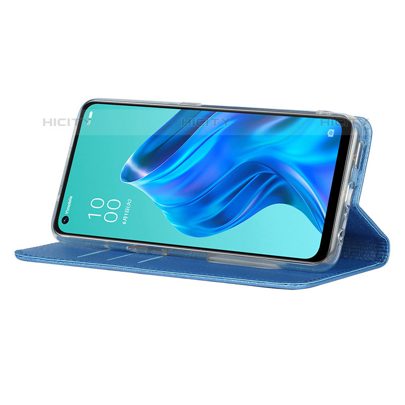 Handytasche Stand Schutzhülle Flip Leder Hülle D01T für Oppo Reno5 A