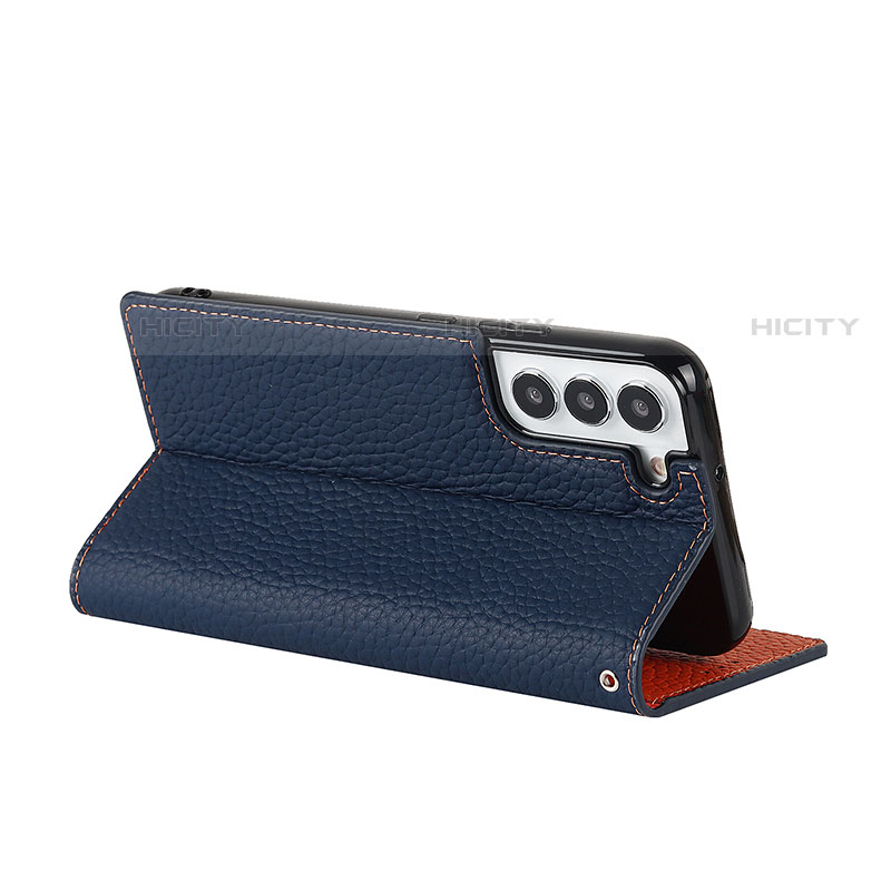 Handytasche Stand Schutzhülle Flip Leder Hülle D01T für Samsung Galaxy S21 Plus 5G