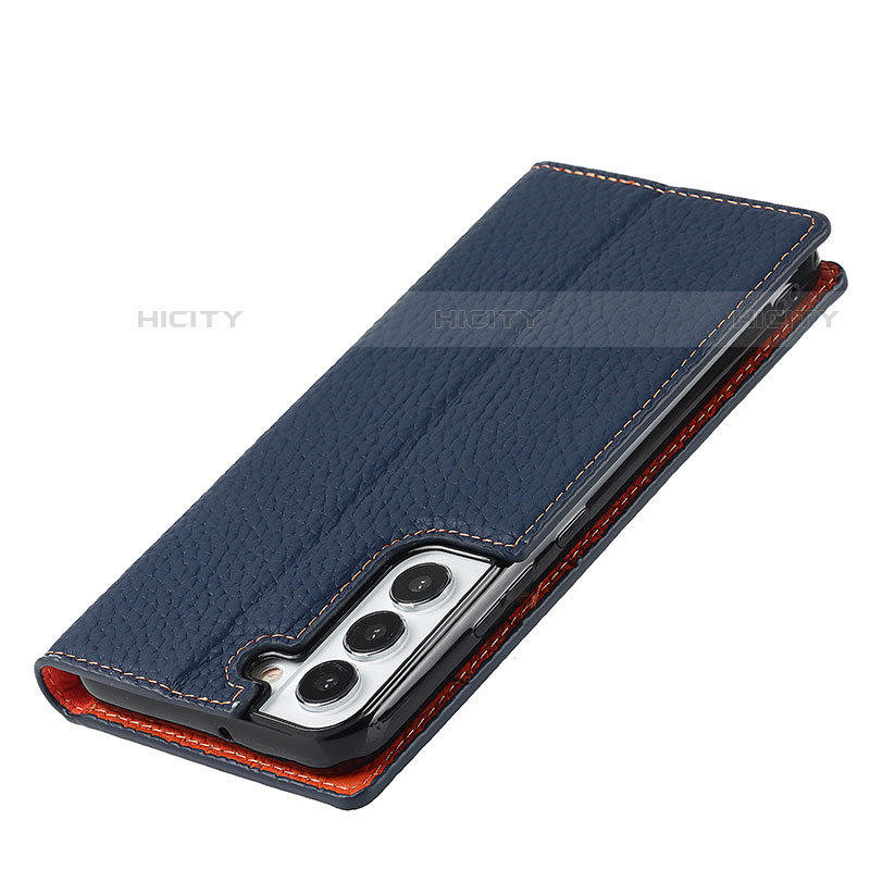 Handytasche Stand Schutzhülle Flip Leder Hülle D01T für Samsung Galaxy S21 Plus 5G