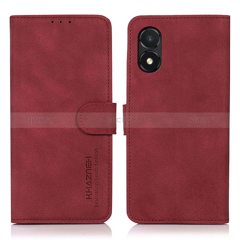 Handytasche Stand Schutzhülle Flip Leder Hülle D01Y für Huawei Honor X5 Rot