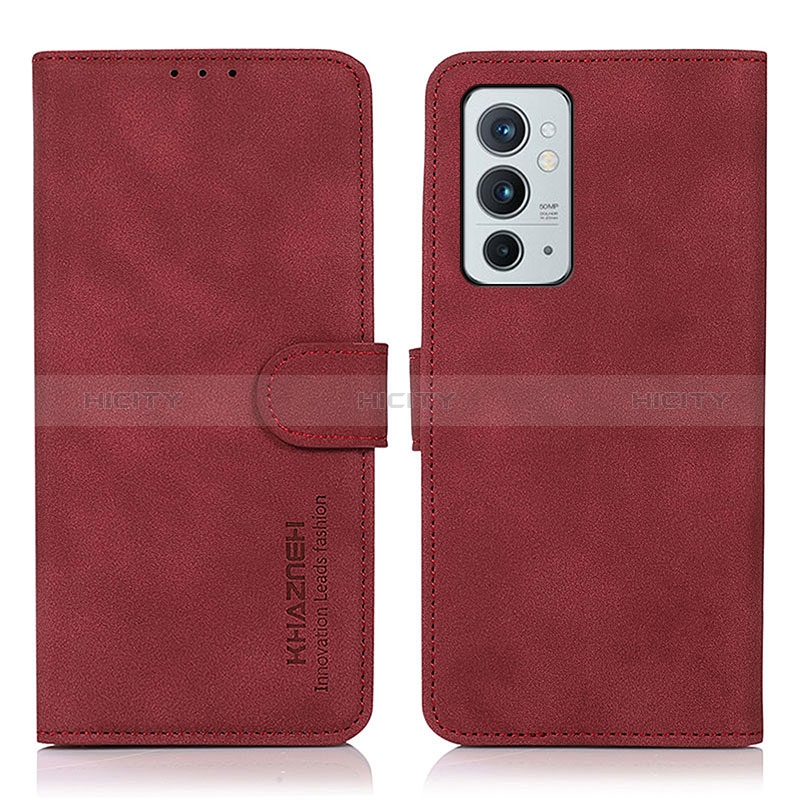 Handytasche Stand Schutzhülle Flip Leder Hülle D01Y für OnePlus 9RT 5G Rot Plus