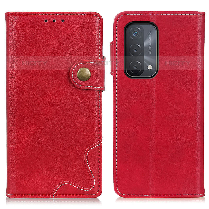 Handytasche Stand Schutzhülle Flip Leder Hülle D01Y für OnePlus Nord N200 5G Rot