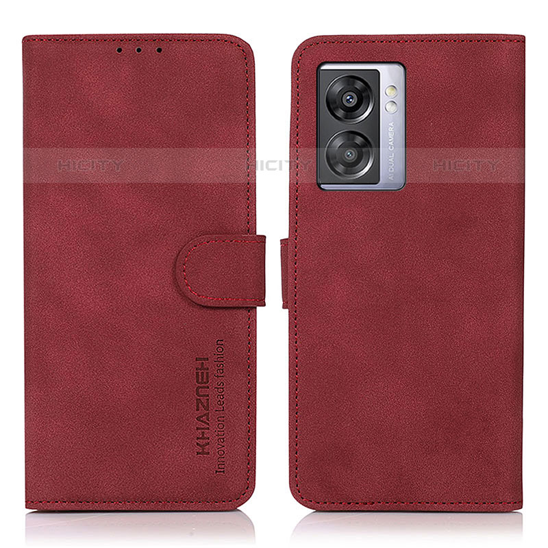 Handytasche Stand Schutzhülle Flip Leder Hülle D01Y für OnePlus Nord N300 5G Rot