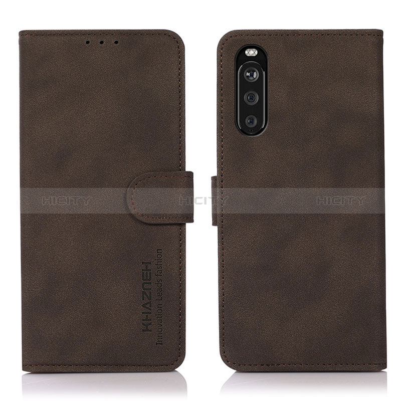 Handytasche Stand Schutzhülle Flip Leder Hülle D01Y für Sony Xperia 10 III groß