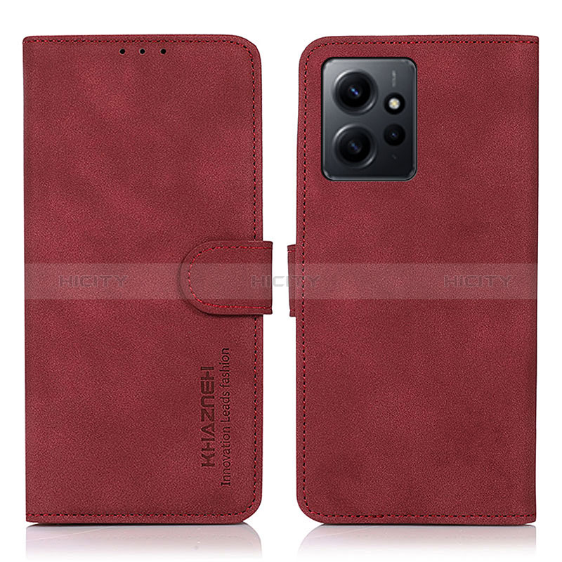 Handytasche Stand Schutzhülle Flip Leder Hülle D01Y für Xiaomi Redmi Note 12 4G Rot