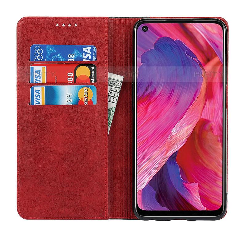 Handytasche Stand Schutzhülle Flip Leder Hülle D02T für Oppo A93 5G