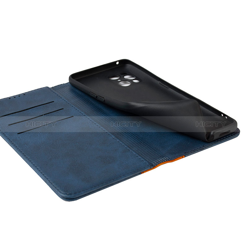 Handytasche Stand Schutzhülle Flip Leder Hülle D02T für Oppo Find X3 5G groß