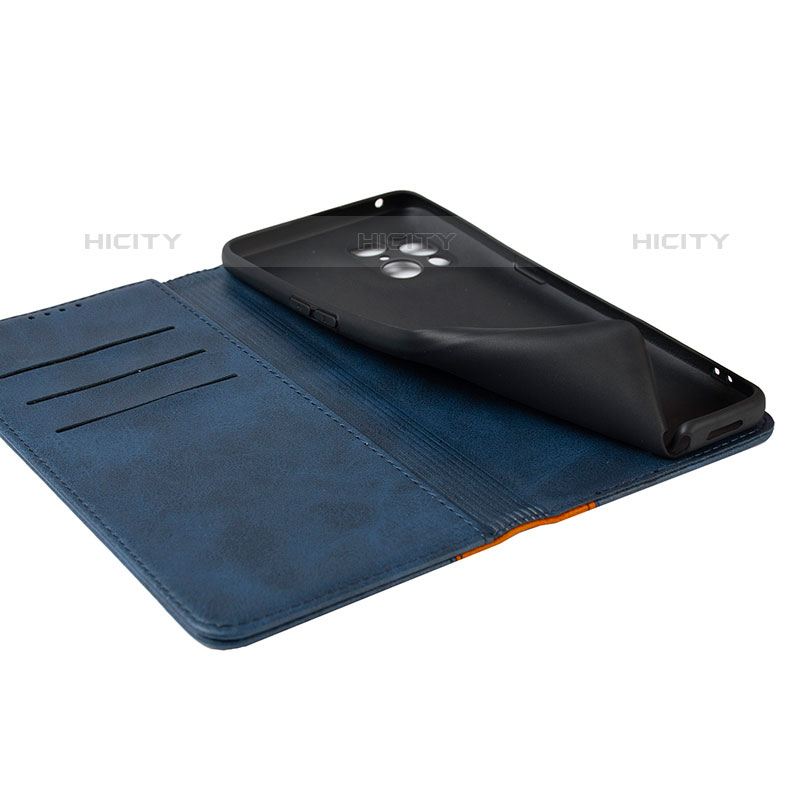 Handytasche Stand Schutzhülle Flip Leder Hülle D02T für Oppo Find X3 Pro 5G groß