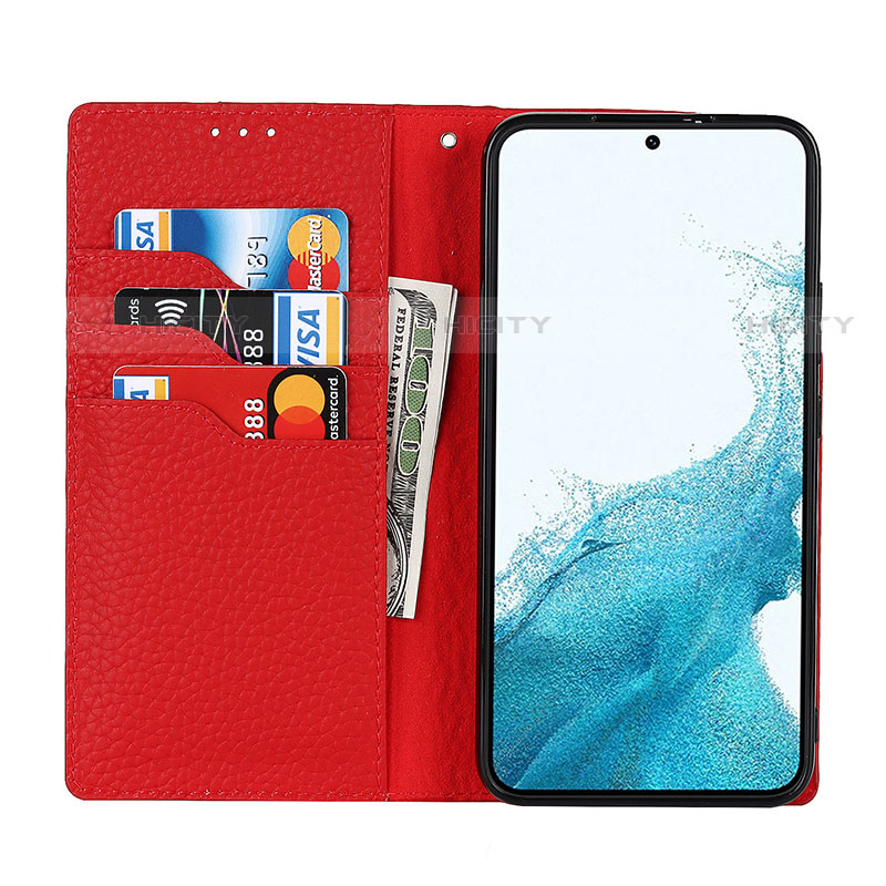 Handytasche Stand Schutzhülle Flip Leder Hülle D02T für Samsung Galaxy S21 FE 5G