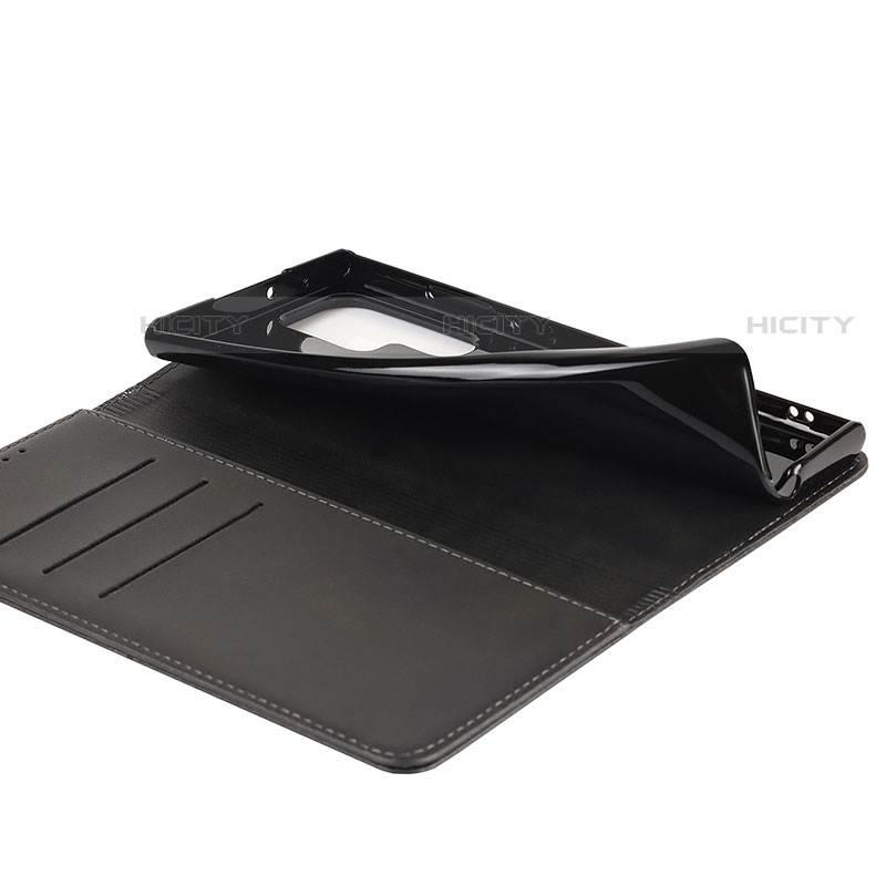 Handytasche Stand Schutzhülle Flip Leder Hülle D03T für Samsung Galaxy S21 Ultra 5G