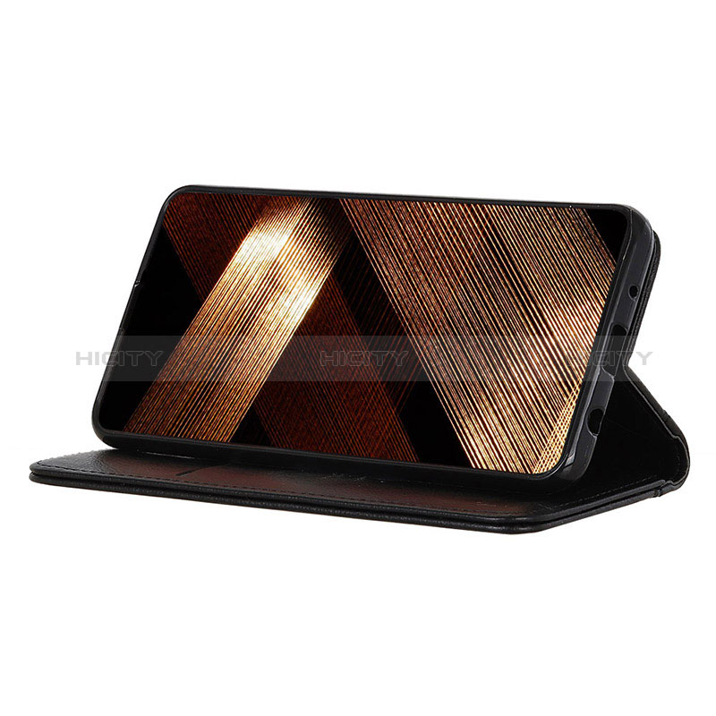 Handytasche Stand Schutzhülle Flip Leder Hülle D03Y für Motorola Moto E13 groß