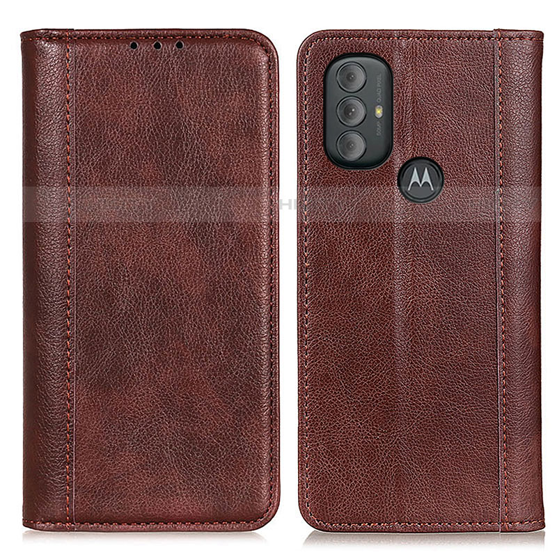 Handytasche Stand Schutzhülle Flip Leder Hülle D03Y für Motorola Moto G Play (2023)