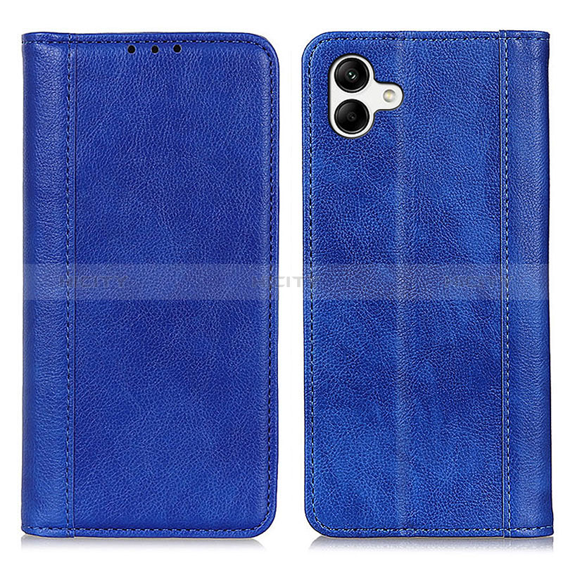 Handytasche Stand Schutzhülle Flip Leder Hülle D03Y für Samsung Galaxy M04 Blau Plus