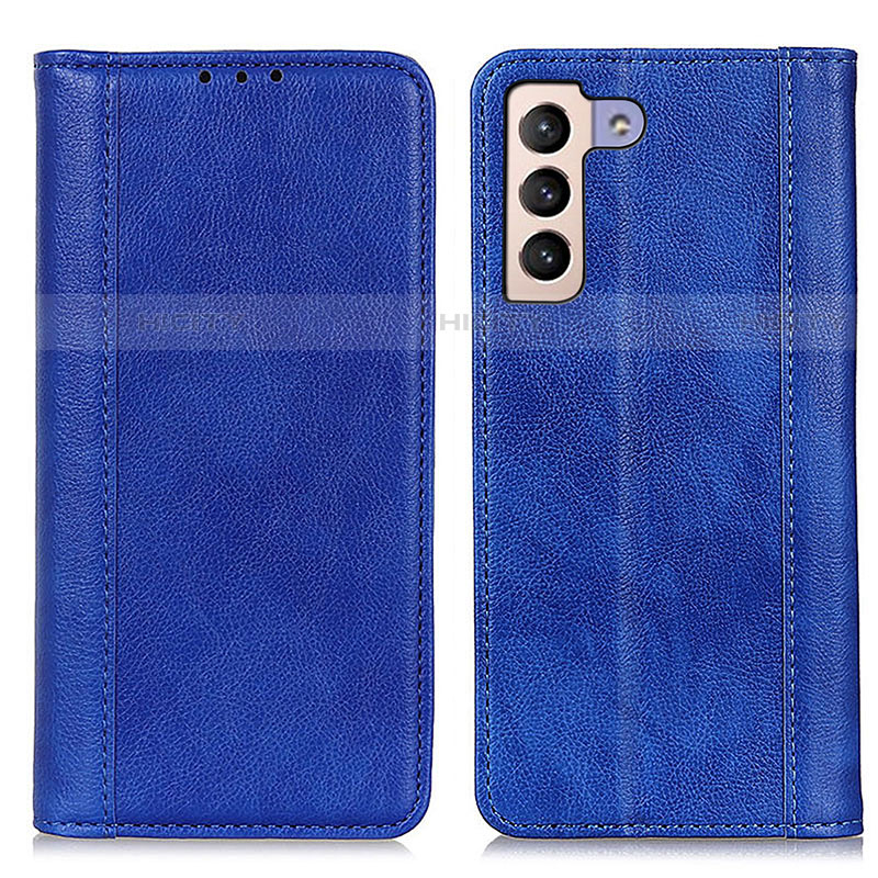 Handytasche Stand Schutzhülle Flip Leder Hülle D03Y für Samsung Galaxy S23 Plus 5G Blau