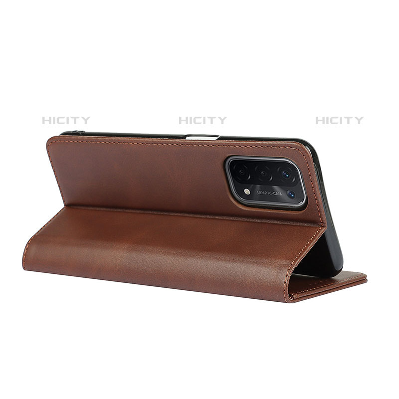 Handytasche Stand Schutzhülle Flip Leder Hülle D04T für Oppo A93 5G