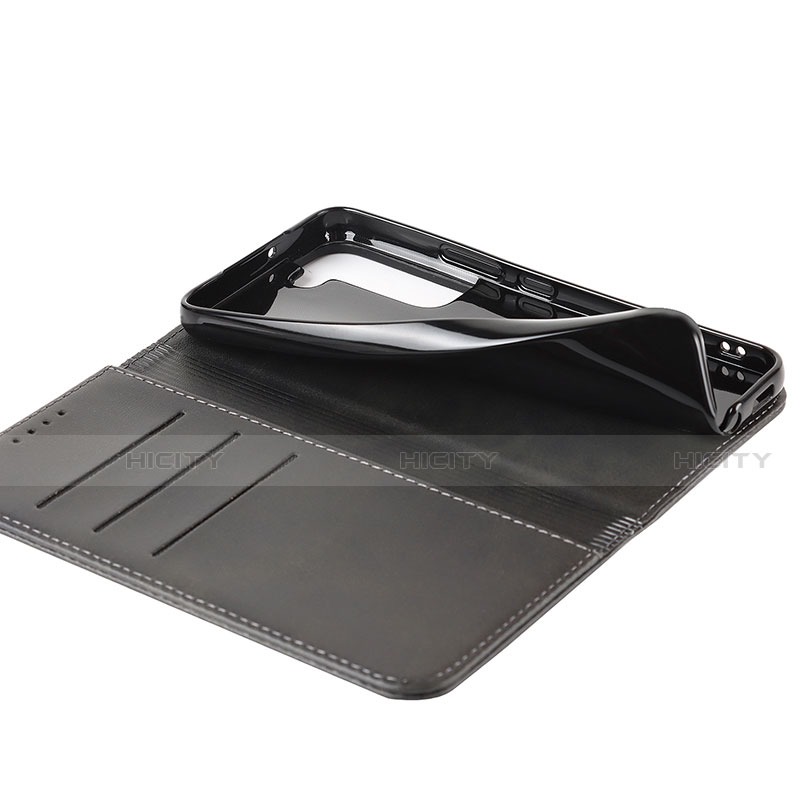 Handytasche Stand Schutzhülle Flip Leder Hülle D04T für Samsung Galaxy S21 5G