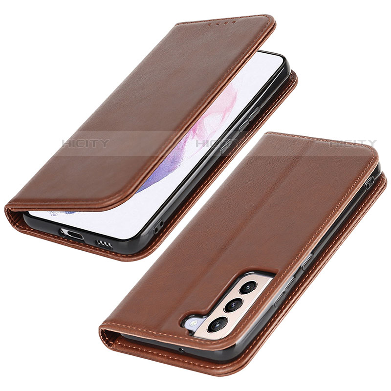 Handytasche Stand Schutzhülle Flip Leder Hülle D04T für Samsung Galaxy S21 Plus 5G